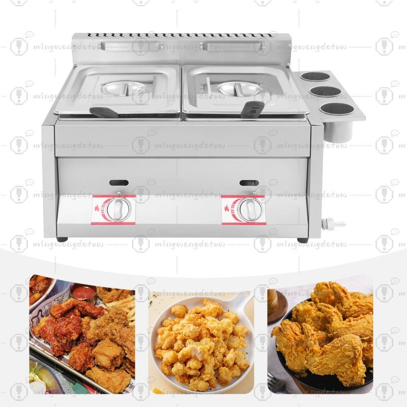 Deep Fryer Commercial - NEW Commercial Gas Deep Fryer 12L