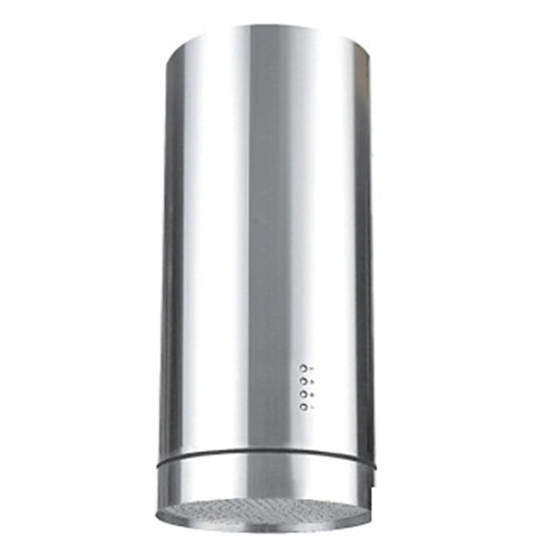 Commercial Kitchen Hood Design - New Design Island Cylindrical Stainless Steel