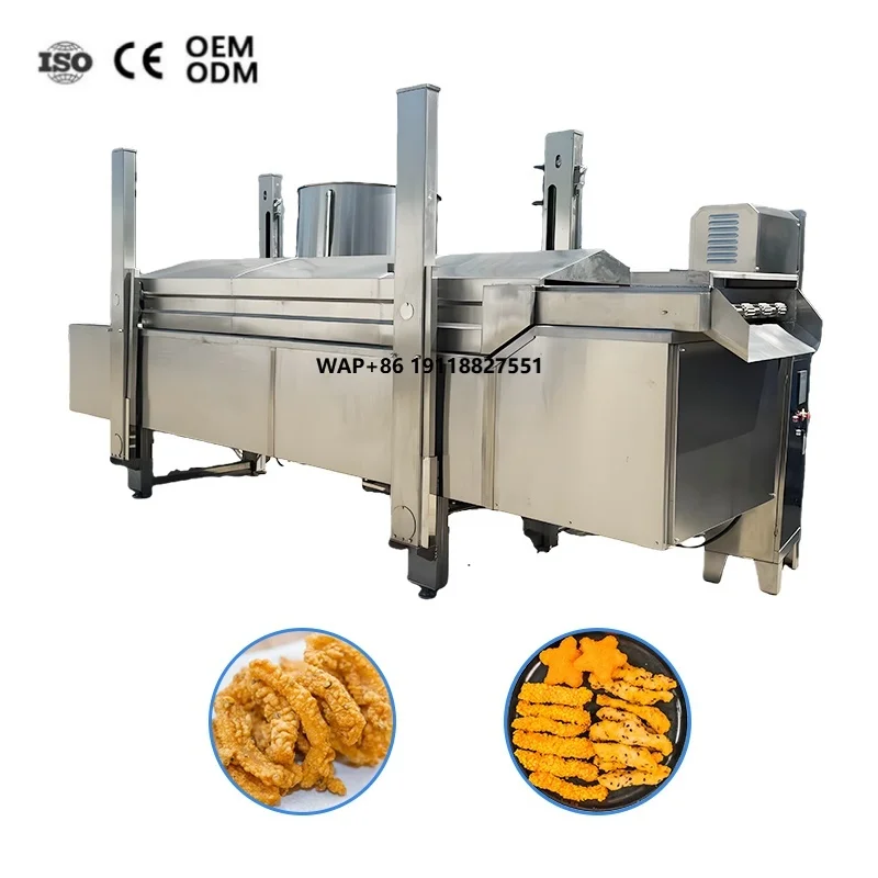 Deep Fryer Commercial - Commercial Electric Continuous Conveyor French Fry