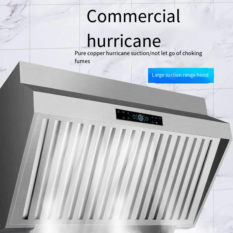 Commercial Kitchen Range Hood - -for OEM 1.8m Stainless Steel Exhaust
