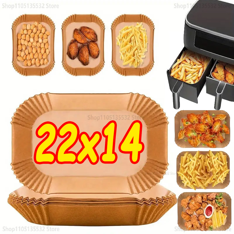 Deep Fryer Commercial - Disposable Air Fryer Paper Non-Stick Kitchen
