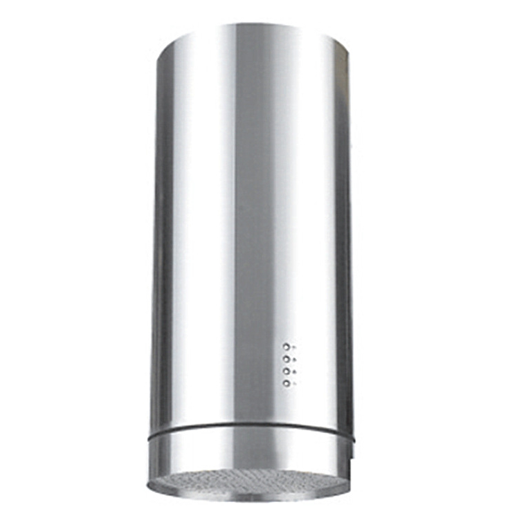 Commercial Kitchen Hood Design - New Design Island Cylindrical Stainless Steel