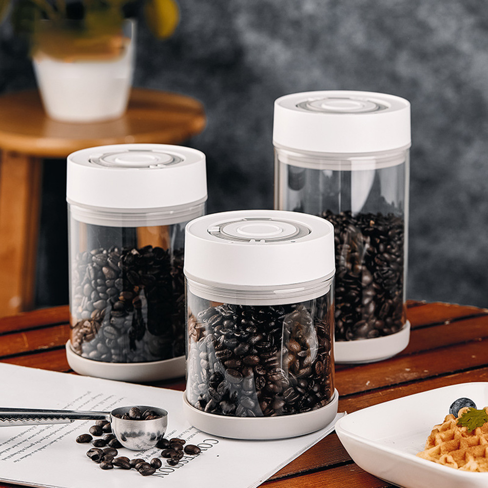 Vacuum Sealer - Kitchen Moisture-proof Glass Coffee Bean Jar