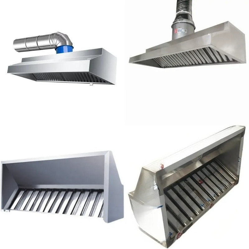 Commercial Kitchen Range Hood - Kitlalong Commercial Stainless Steel Smoke Exhaust