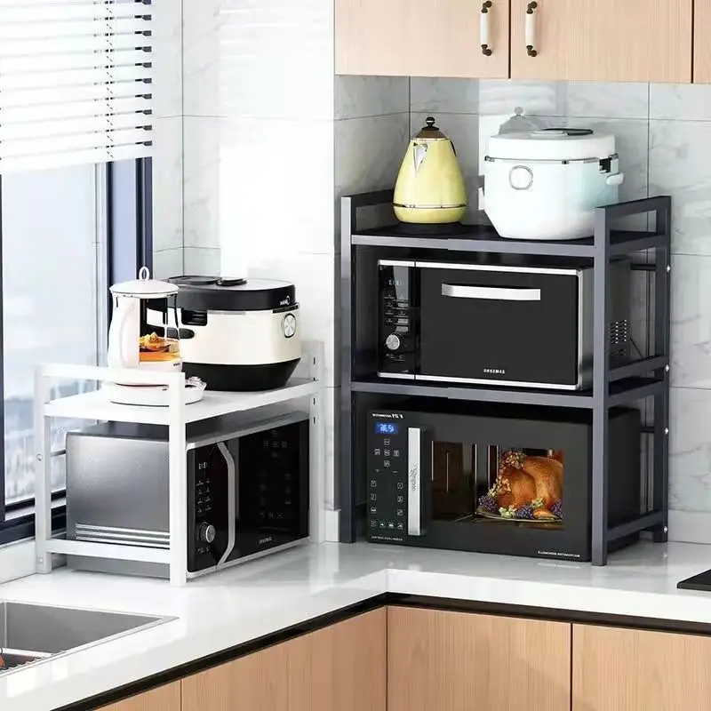 Commercial Kitchen Wall Shelves - Kitchen Stainless Steel Shelves Floor Multi-Layer