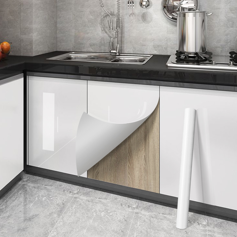 Commercial Kitchen Wall Panels - Paint Glossy White Cabinets Wall Stickers