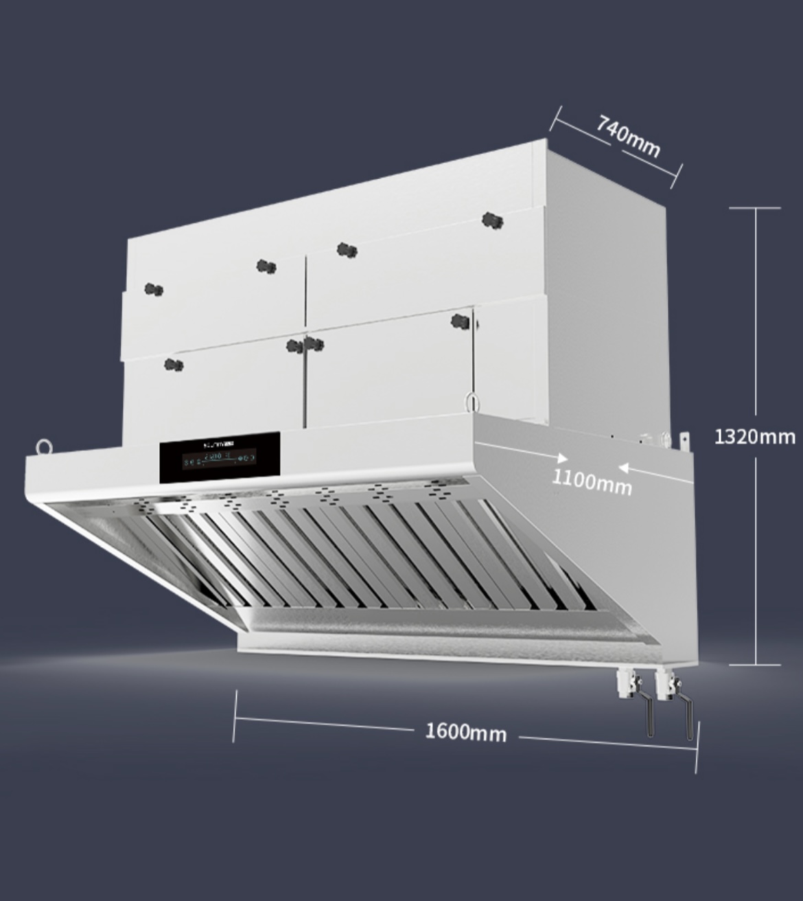 Commercial Kitchen Range Hood - Priced Ductless Kitchen Hood Esp Filter