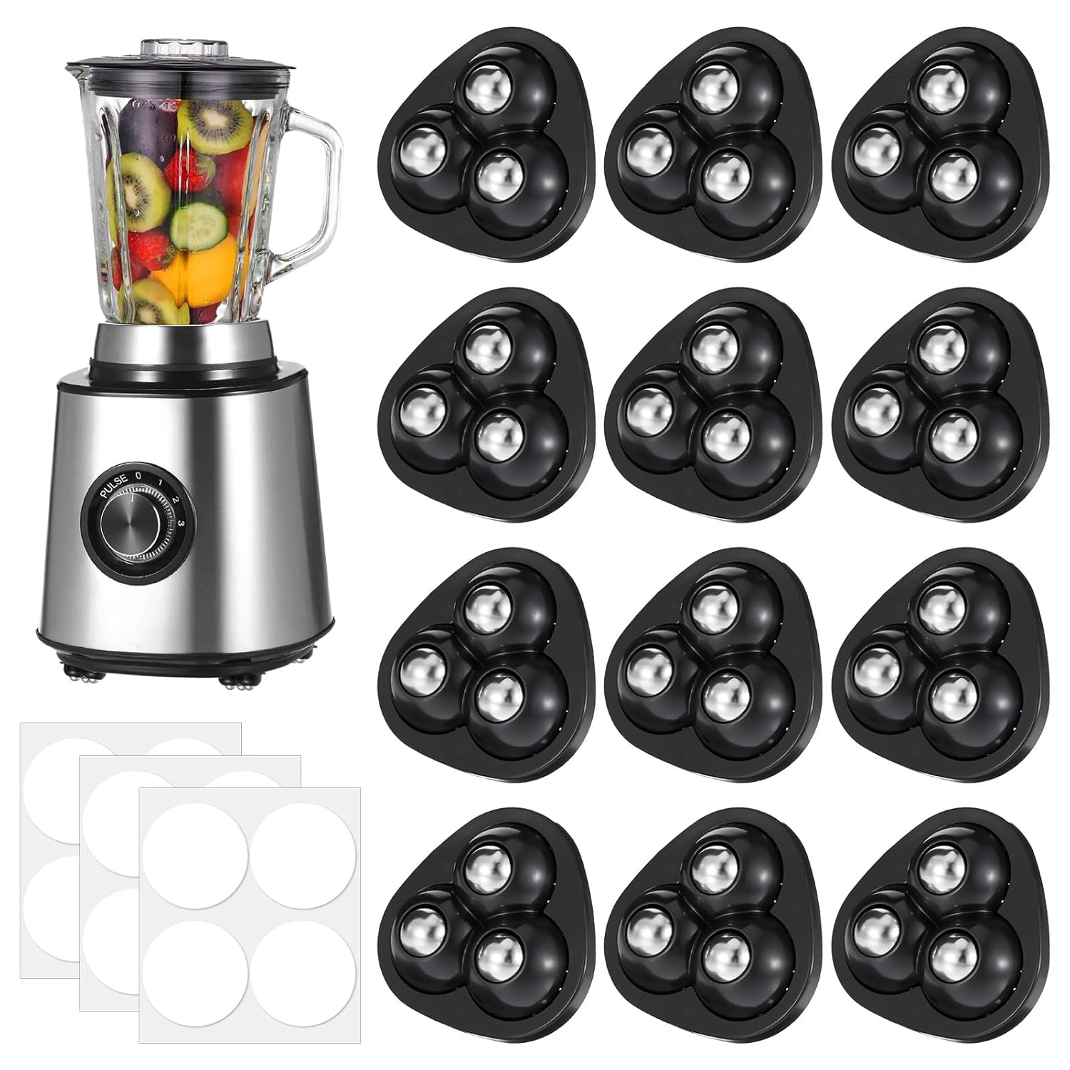 Deep Fryer Commercial - 360° Rolling Appliance Slider for Kitchen