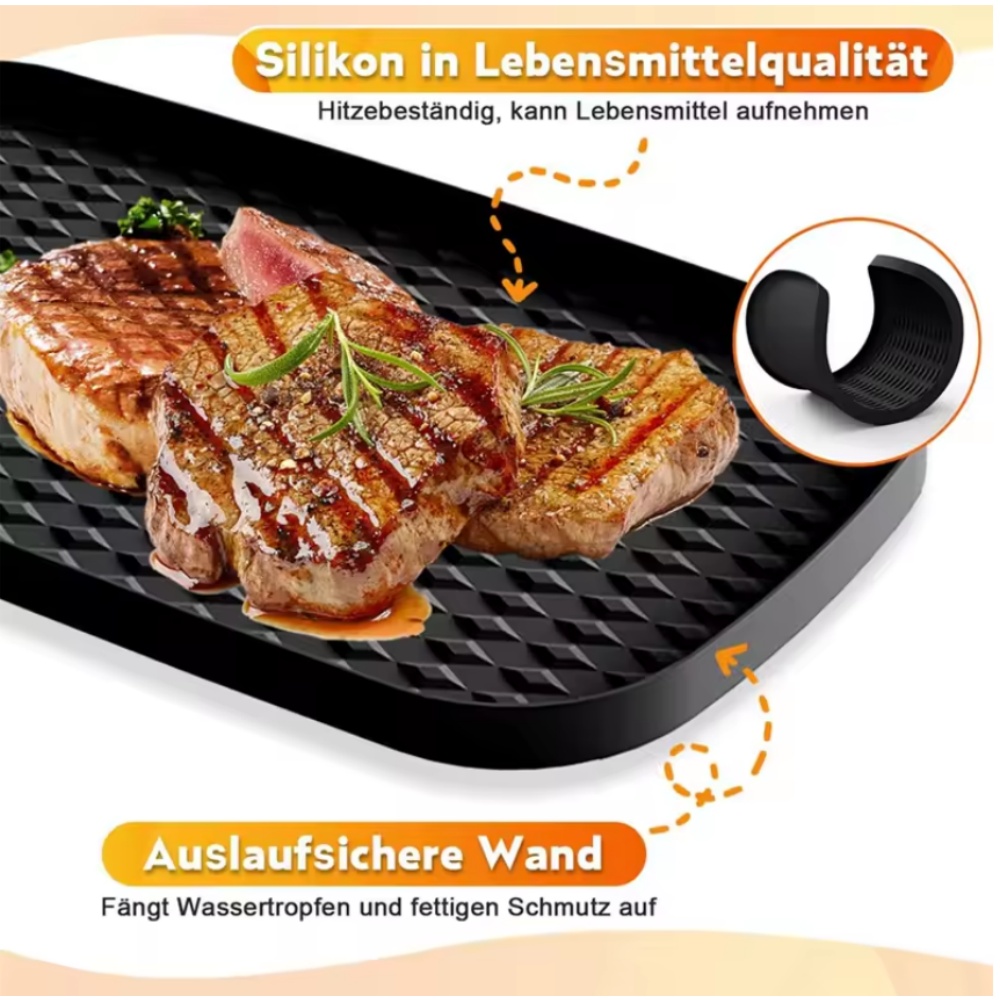 1PCS Air Fryer Silicone Mat St - Deep Fryer Commercial ulasan dan harga