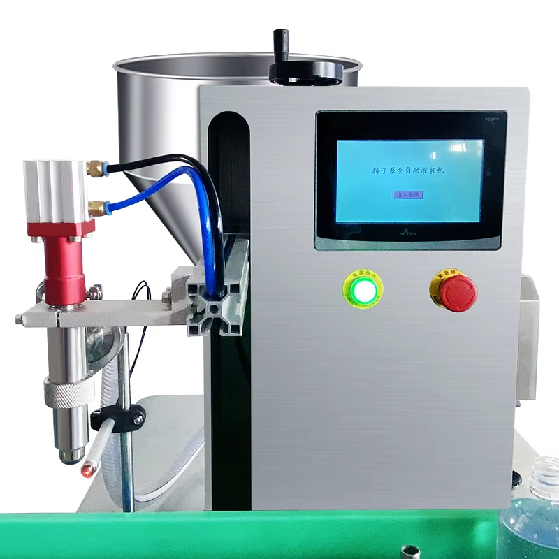 Auto Rotor Pump Filler with Co - Vacuum Sealer ulasan dan harga