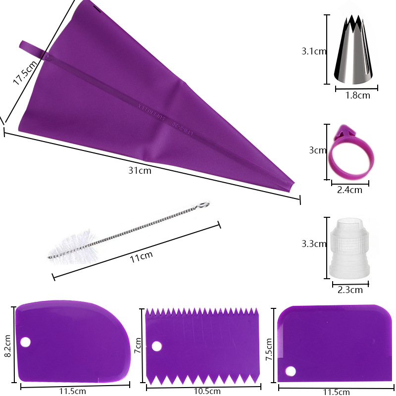 Stainless Steel Cake Decoratin - Commercial Kitchen Accessories ulasan dan harga