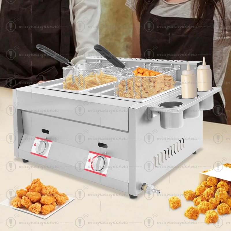 NEW Commercial Gas Deep Fryer  - Deep Fryer Commercial ulasan dan harga