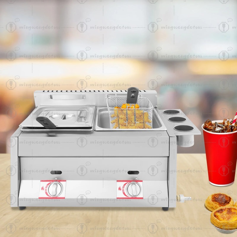 NEW Commercial Gas Deep Fryer  - Deep Fryer Commercial ulasan dan harga