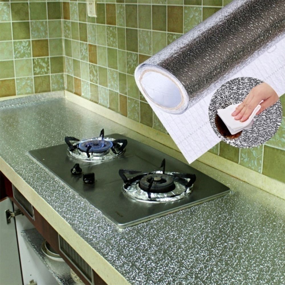 40x300cm Kitchen Oil-proof Sel - Commercial Kitchen Wall Panels ulasan dan harga