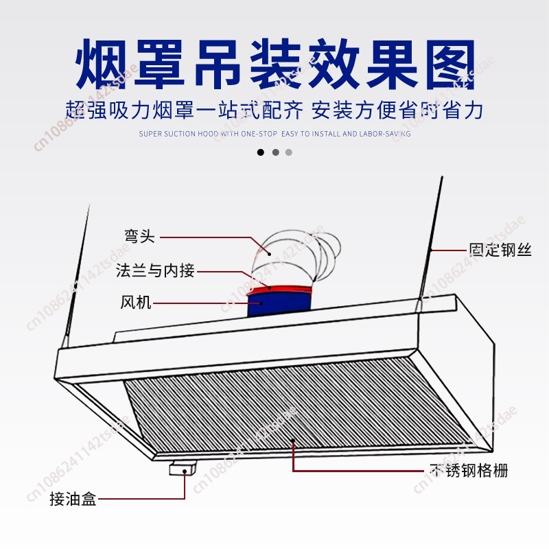 Commercial Stainless Steel Ran - Commercial Kitchen Range Hood ulasan dan harga