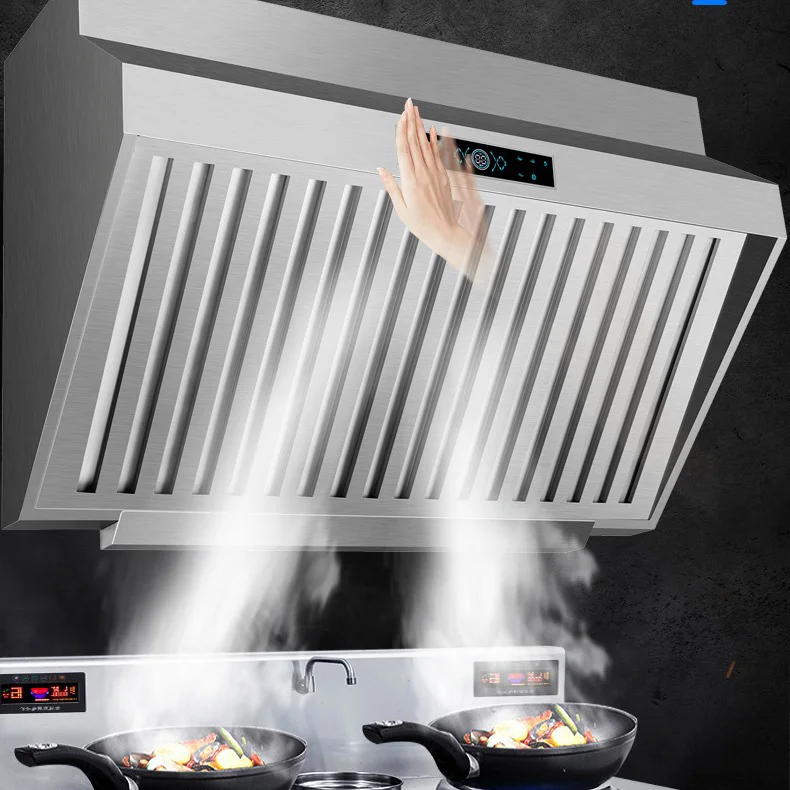 -for OEM 1.8m Stainless Steel  - Commercial Kitchen Range Hood ulasan dan harga