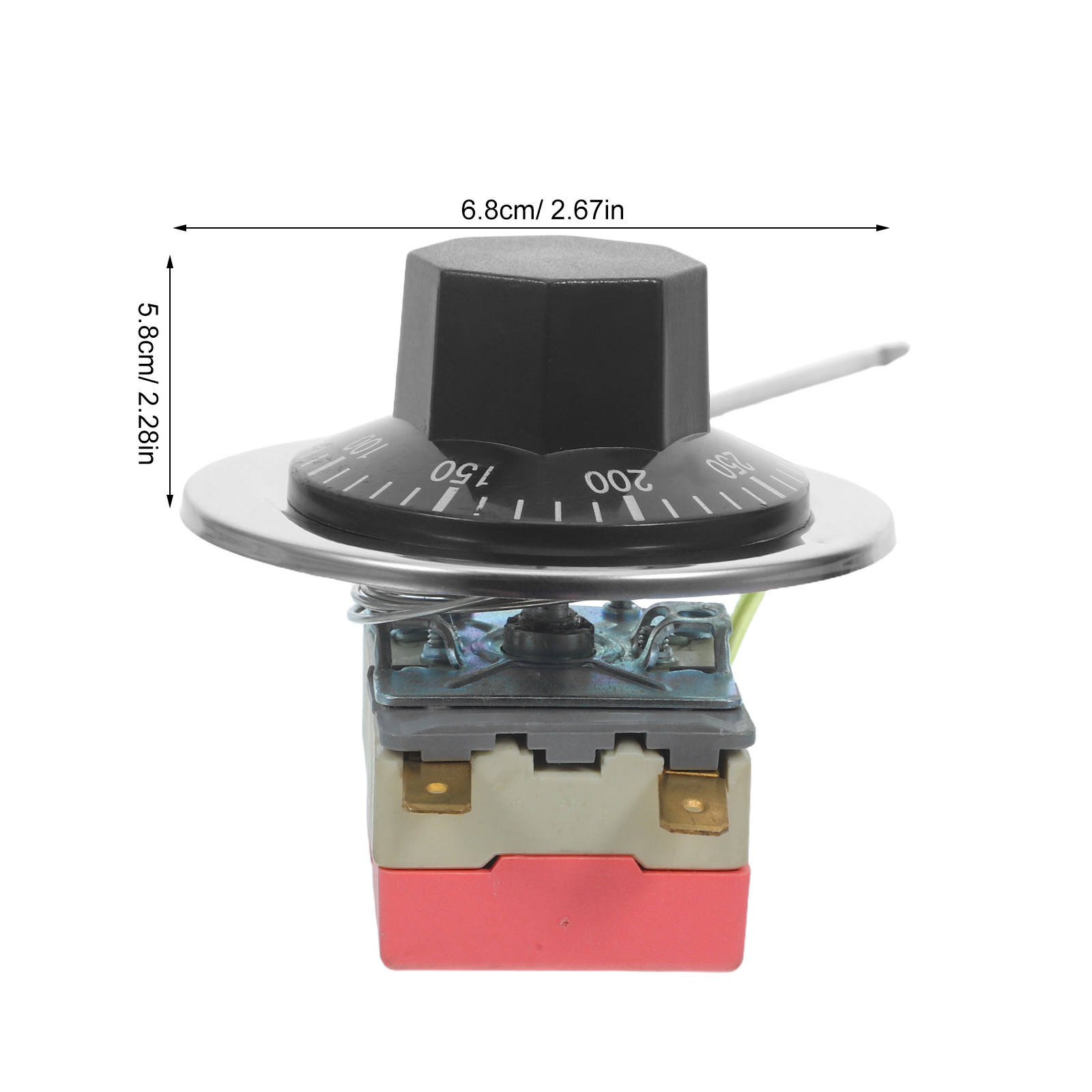 2 Pcs Fryer Temperature Contro - Deep Fryer Commercial ulasan dan harga