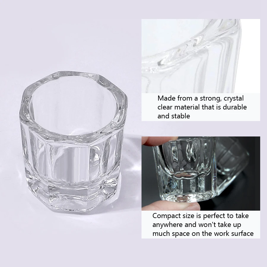 1Pc Mini Crystal Glass, Clear  - Commercial Kitchen Accessories ulasan dan harga