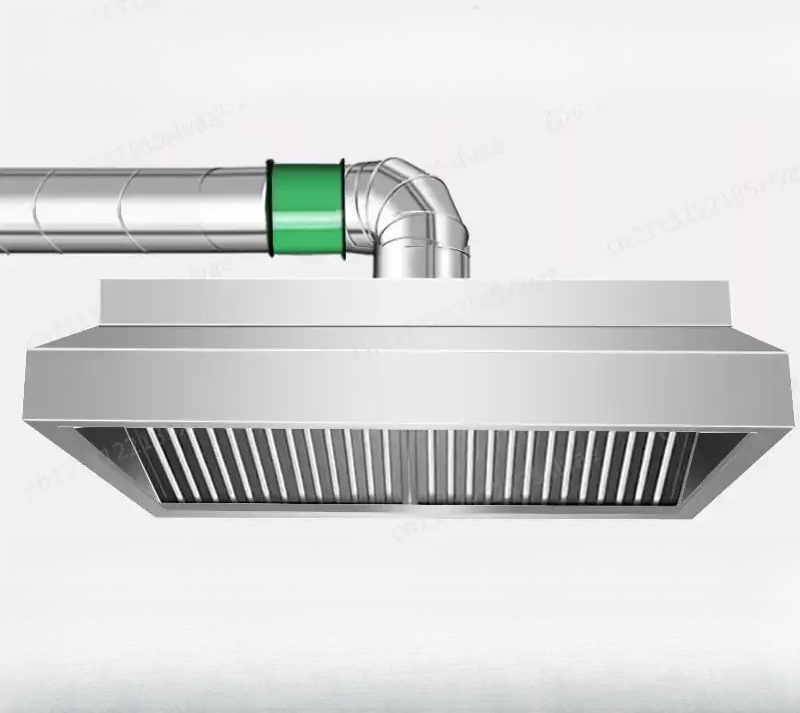 Thickened Stainless Steel Fume - Commercial Kitchen Range Hood ulasan dan harga