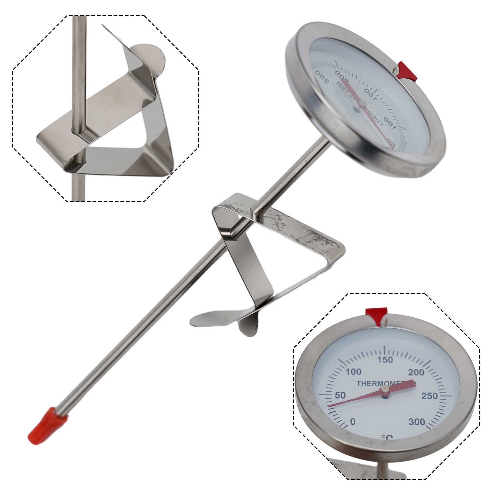 Stainless Steel Probe Thermome - Commercial Kitchen Equipment List ulasan dan harga