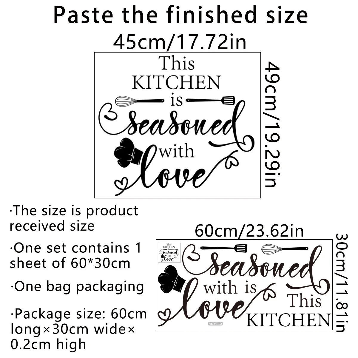 Kitchen Wall Sticker PVC Mater - Commercial Kitchen Wall Material ulasan dan harga