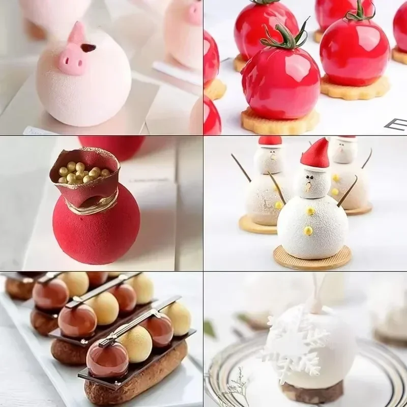 3D Sphere Silicone Mold For Mo - Commercial Kitchen Accessories ulasan dan harga