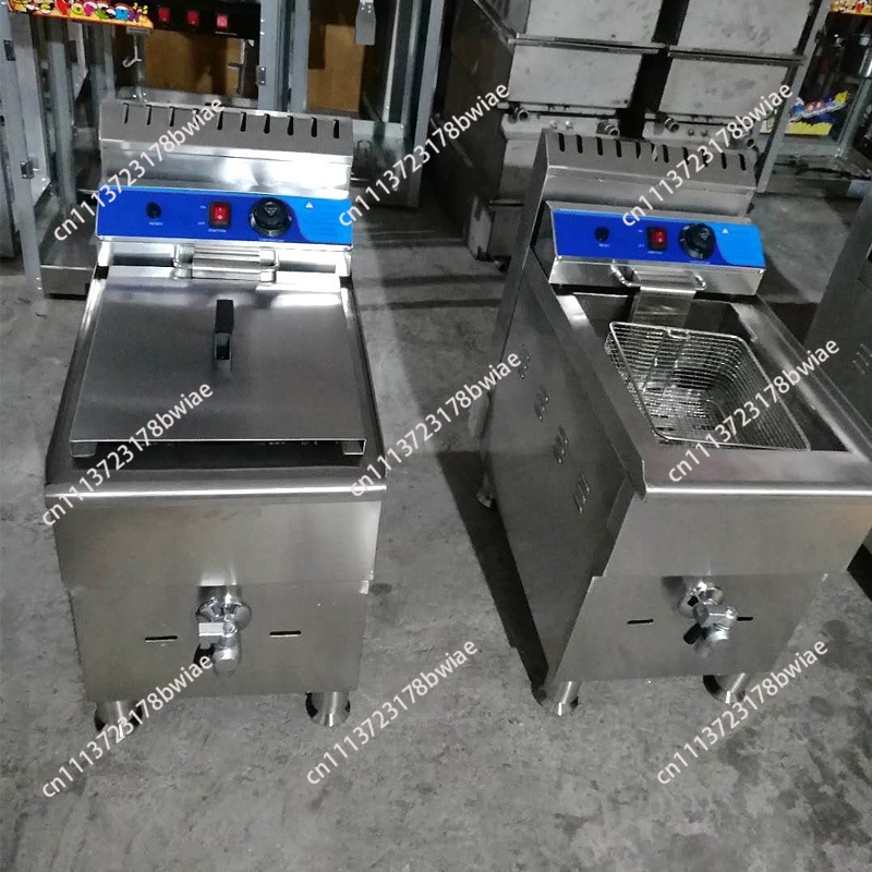Commercial 18L Gas Deep Fryer  - Deep Fryer Commercial ulasan dan harga