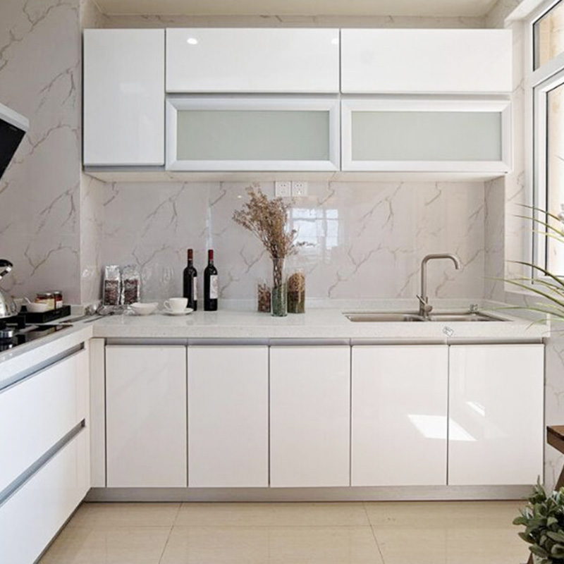 Paint Glossy White Cabinets Wa - Commercial Kitchen Wall Panels ulasan dan harga