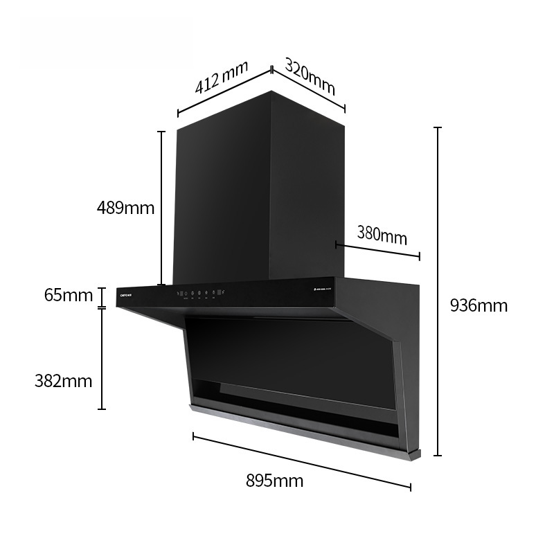 Commercial Wall Mounted Range  - Commercial Kitchen Hood Design ulasan dan harga