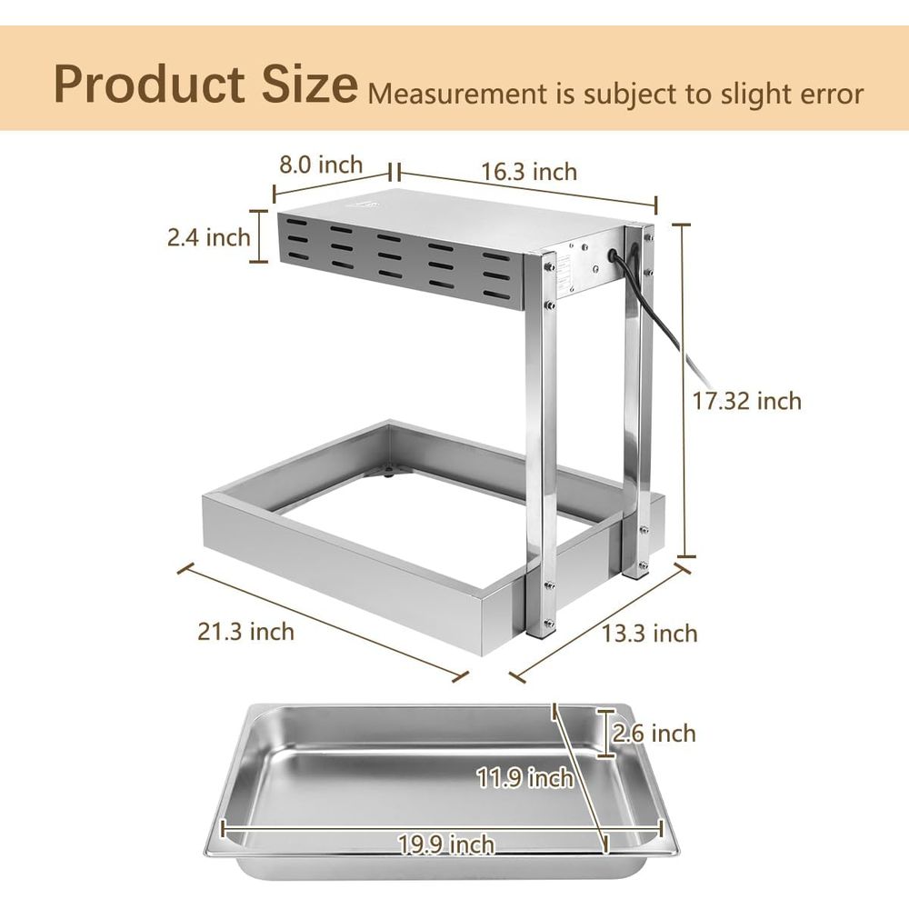 French Fry Warmer, Commercial  - Commercial Kitchen Accessories ulasan dan harga