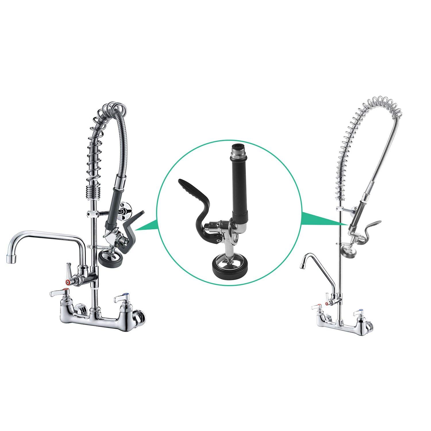 In stock Pre Rinse Sprayer Com - Commercial Kitchen Parts & Service ulasan dan harga