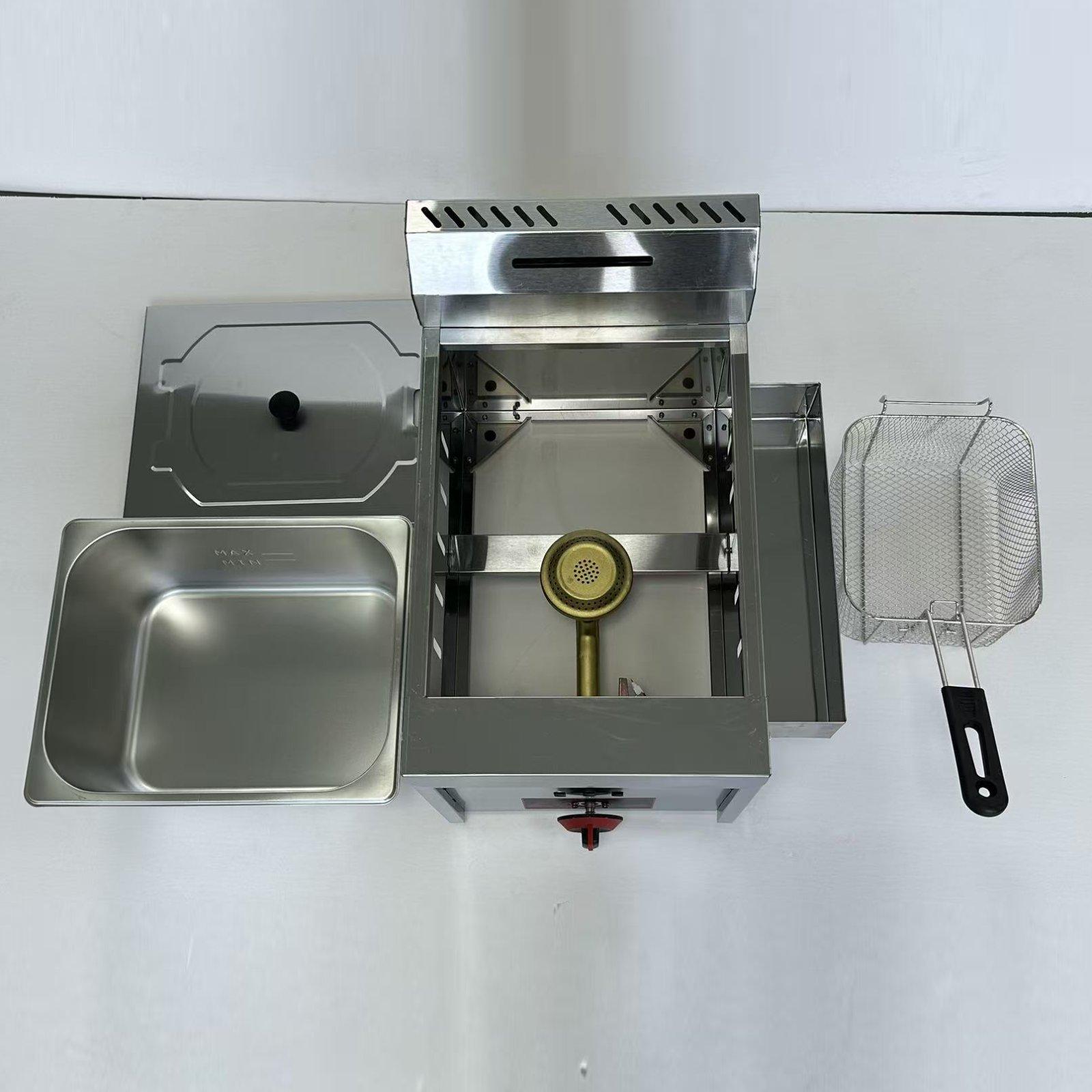 Commercial Deep Fryer Gas Frye - Deep Fryer Commercial ulasan dan harga