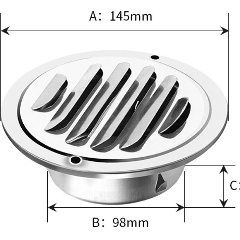 1PCS Stainless Steel Hood Flat - Commercial Kitchen Range Hood ulasan dan harga